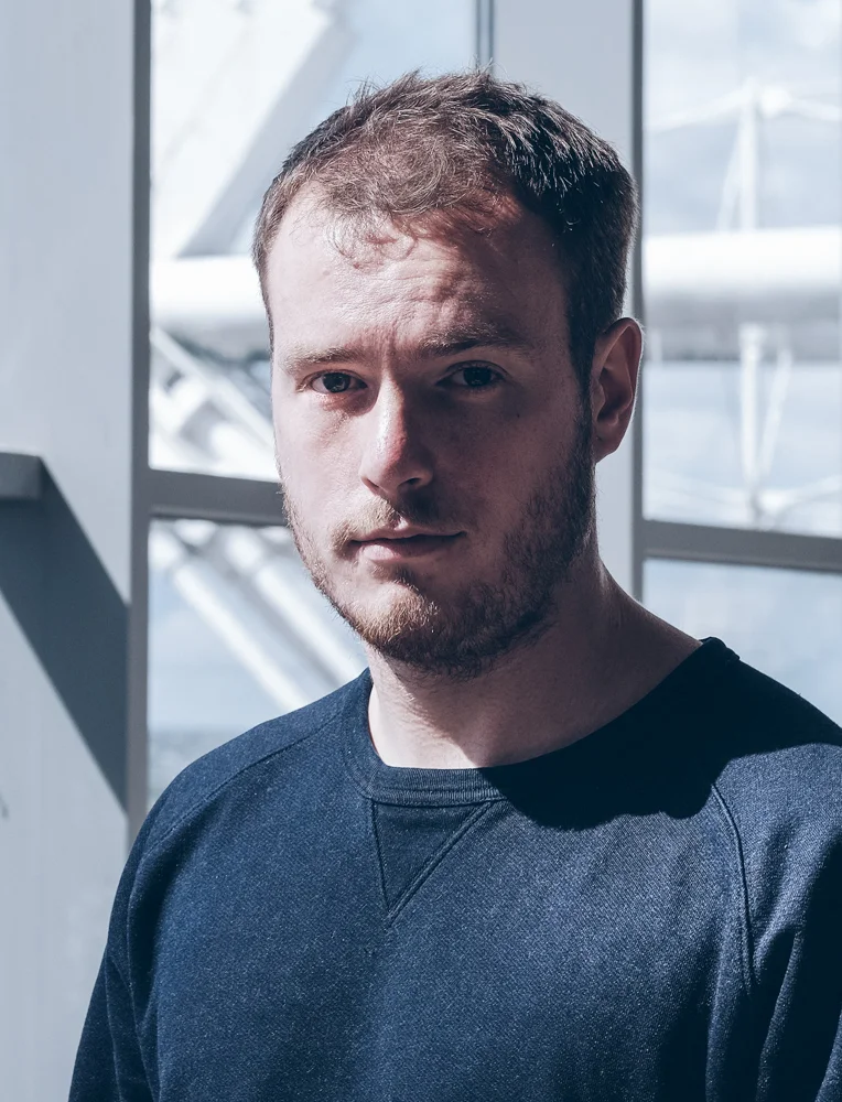 Jack Latham. Back in Cardiff for the 2015 Diffusion Festival. Image © Brian Carroll