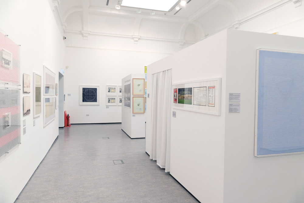 Part of the exhibition space in the Atkinson gallery in Southport.