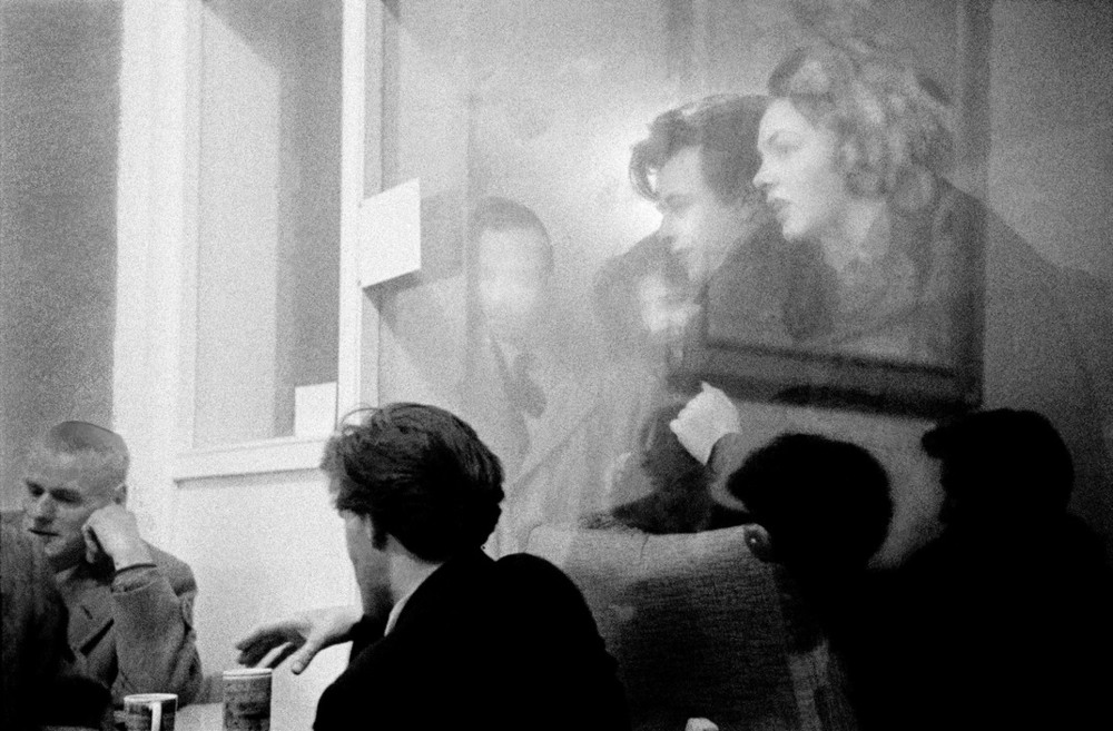 The Partisan Coffee-Bar in Soho, London. 1957