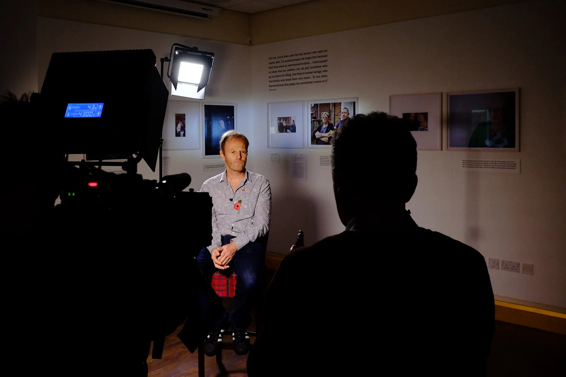 Louis Quail - ITV Interview - Before They Were Fallen .JPG