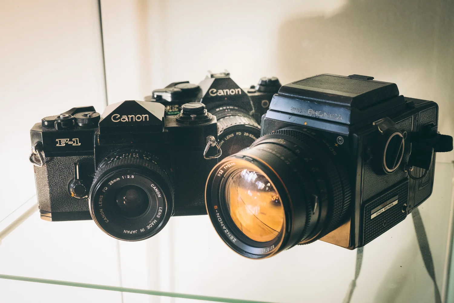 Analogue tools of the trade.