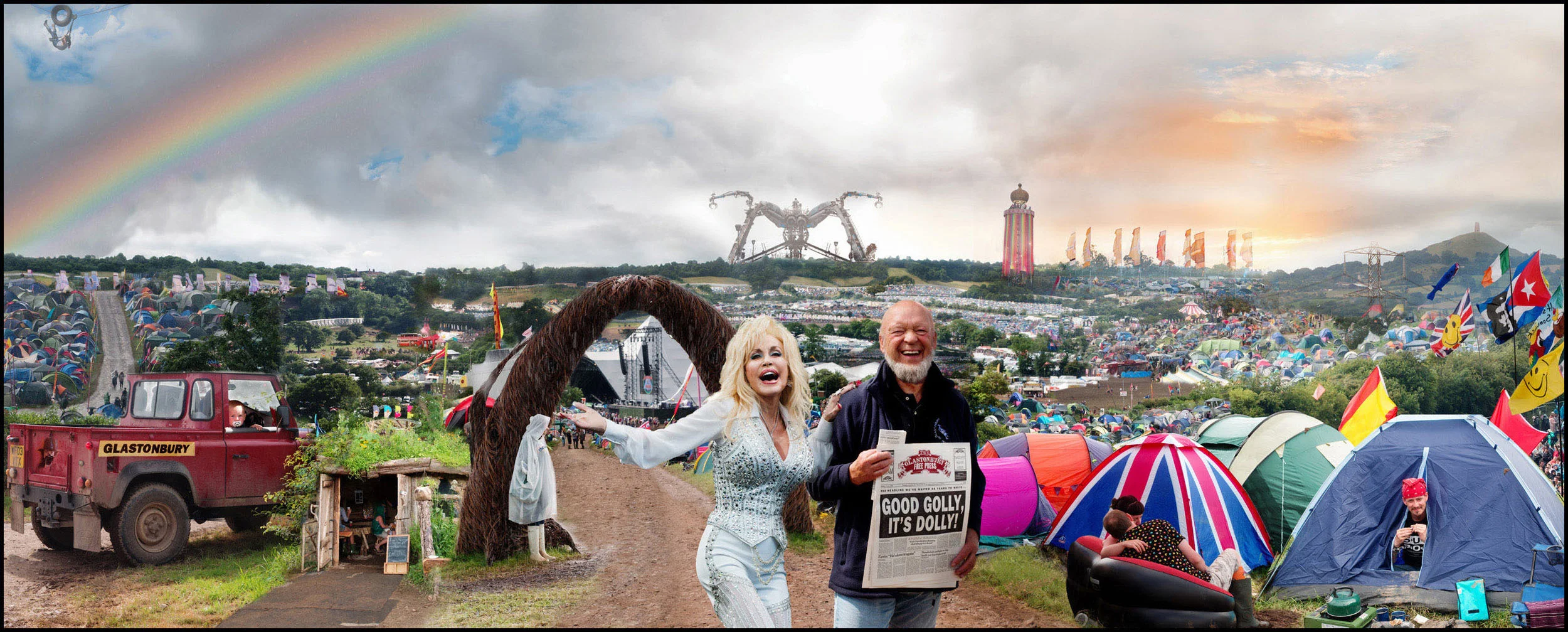 Glastonbury. Image © Jill Furmanovsky