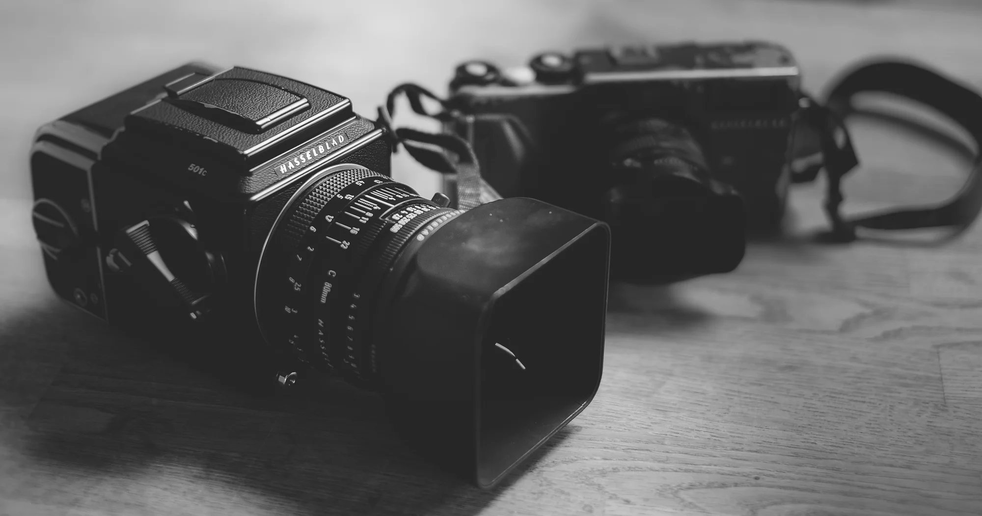 Aled's preferred film cameras.