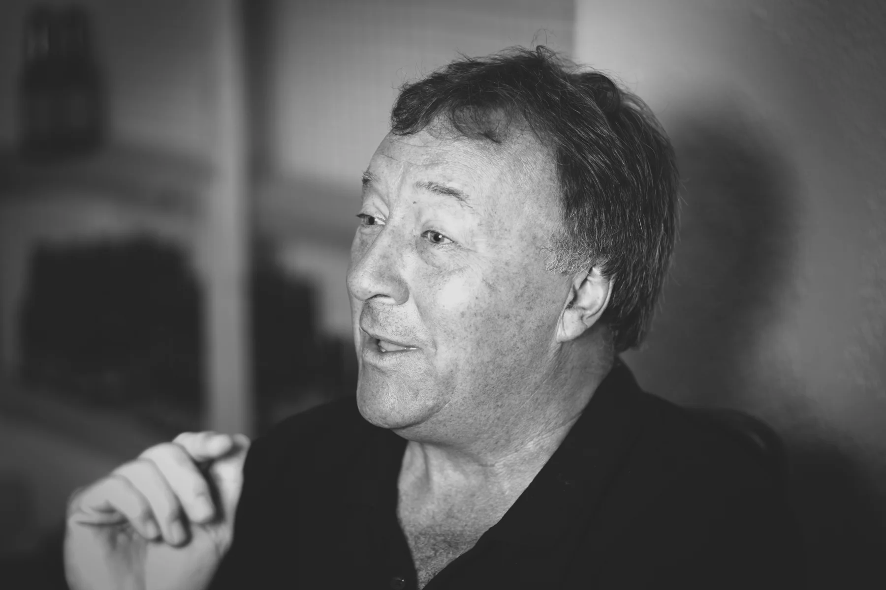 Glenn Edwards talking to Ffoton in Cardiff