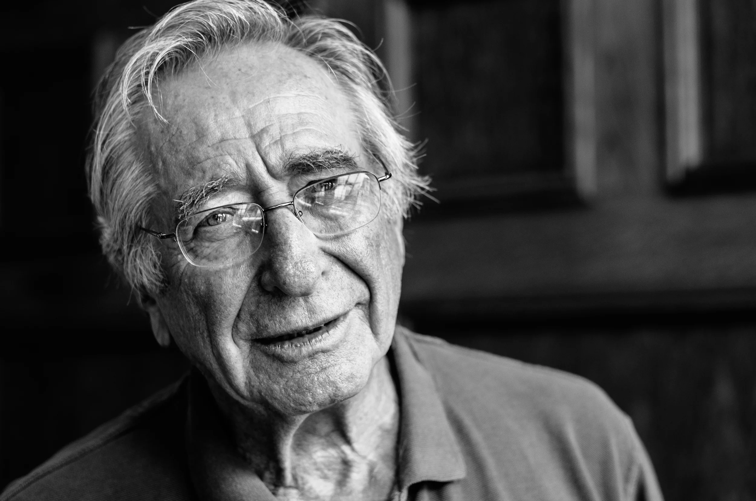 Chuck Rapoport during his visit to Redhouse, Merthyr Tydfil, Wales in September 2016. © Brian Carroll