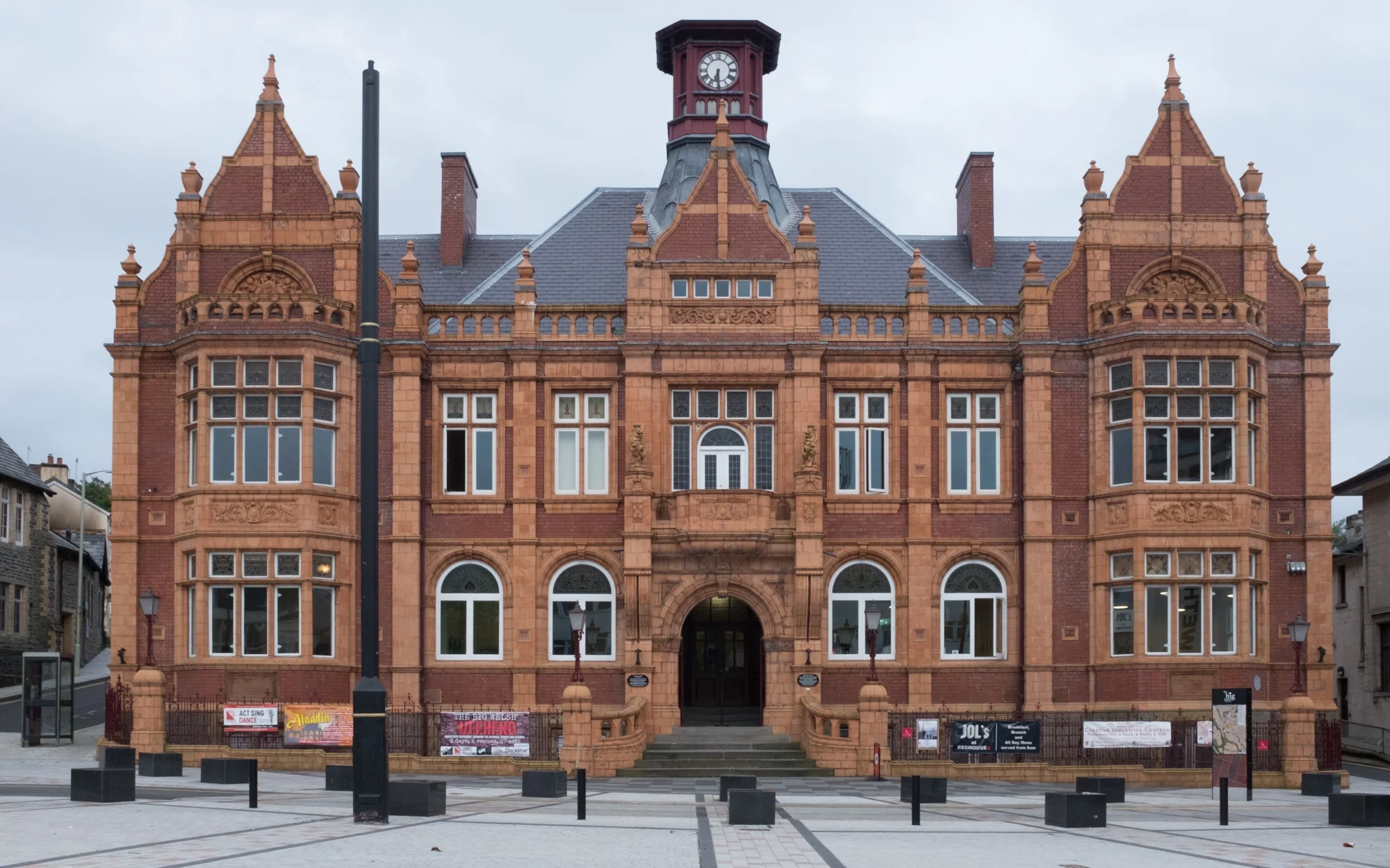 Redhouse, Merthyr Tydfil - venue for Chuck Rapoport's Digital exhibition on Aberfan&nbsp;