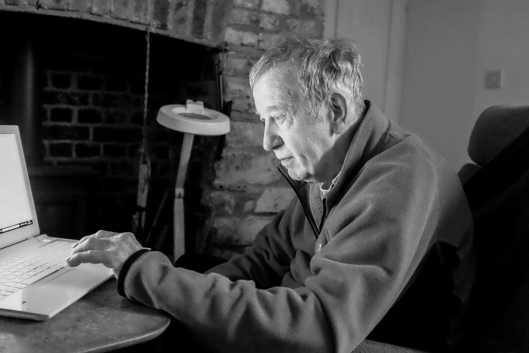 Peter Jones at home. Image by Alan Hale