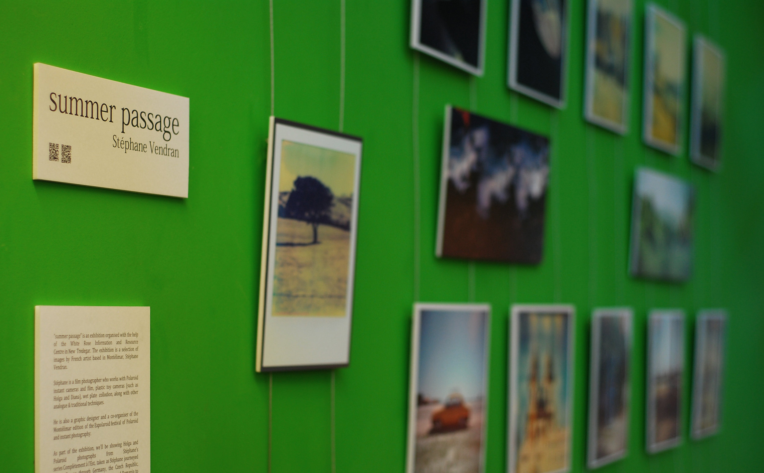 summer passage @ New Tredegar Library