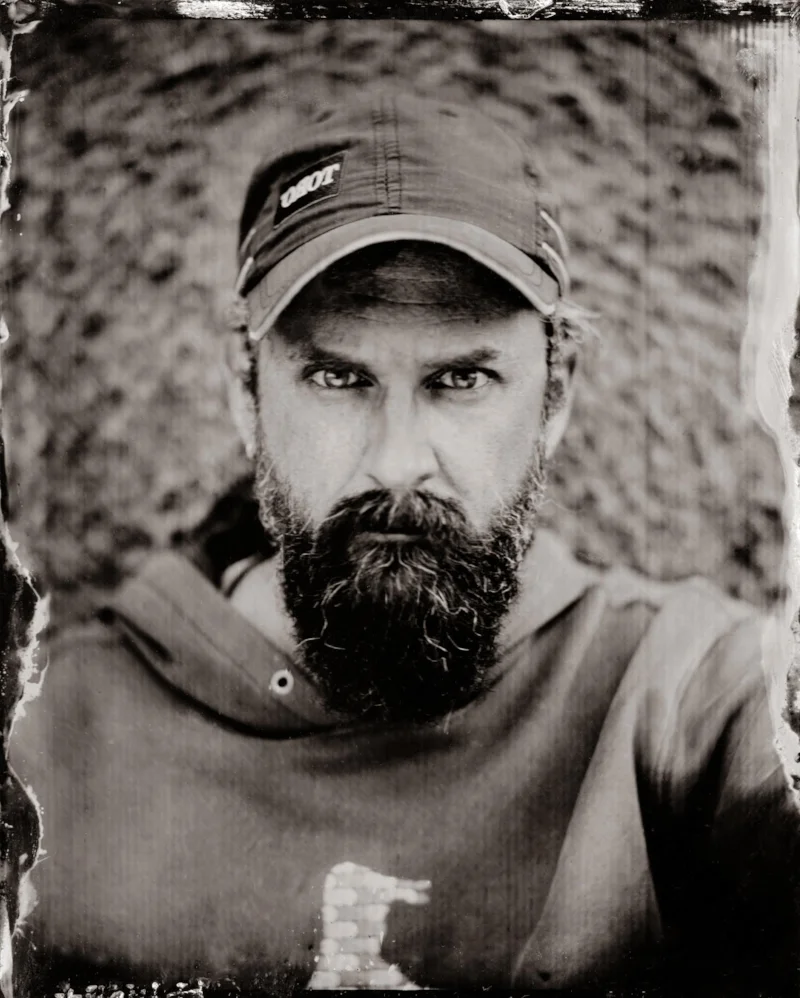Al Brydon Collodion Image by Alastair Cook