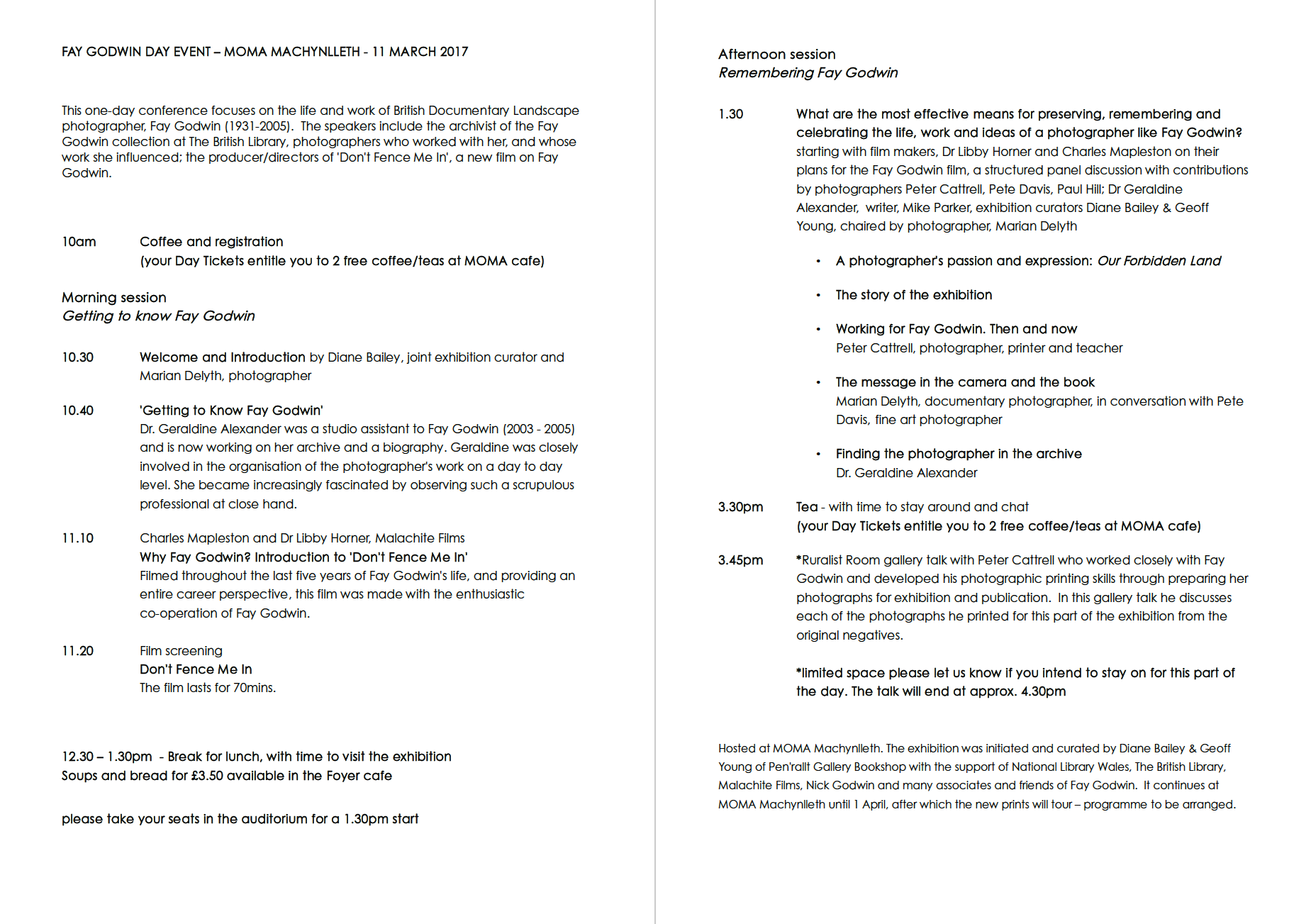 Conference Programme