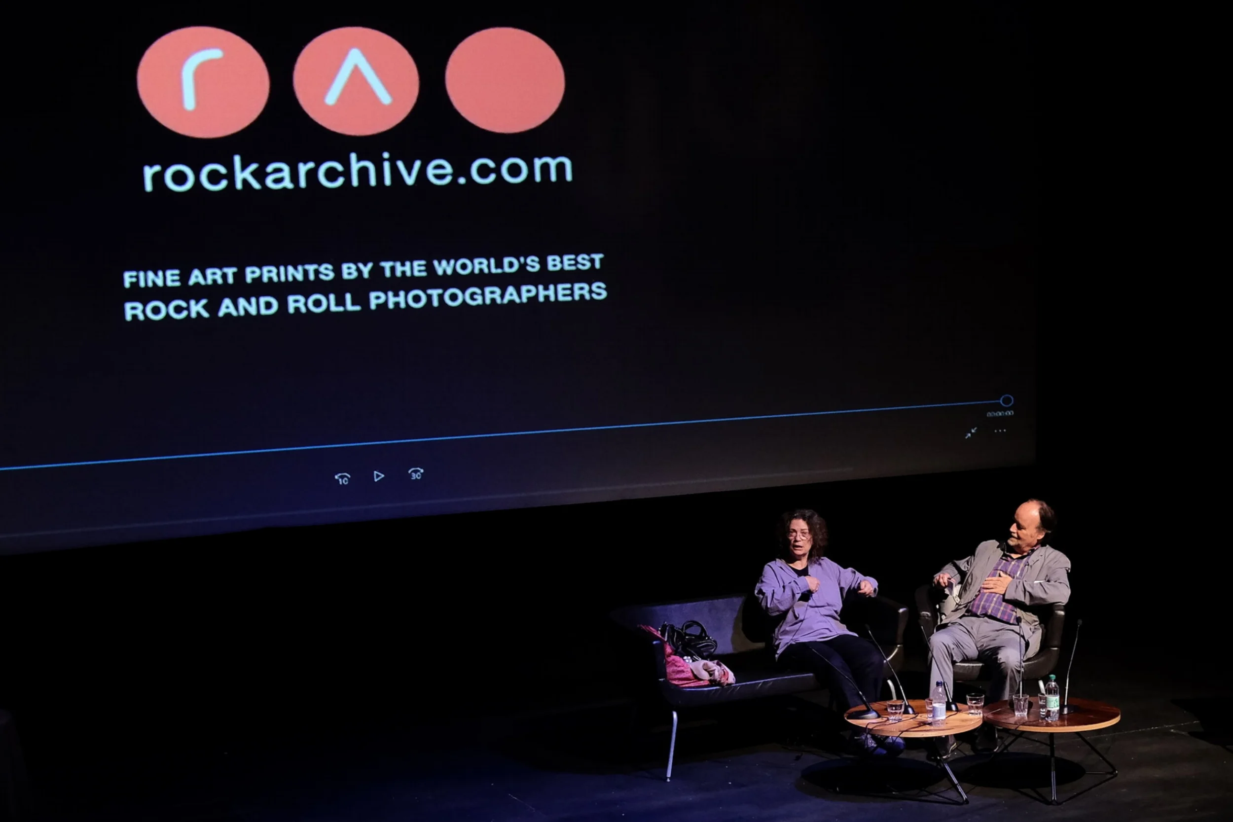 Jill Furmanovsky in conversation with Eamonn McCabe