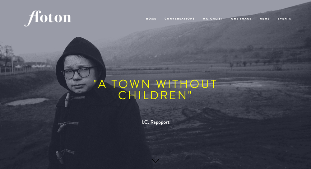 Ffoton's Aberfan tribute page