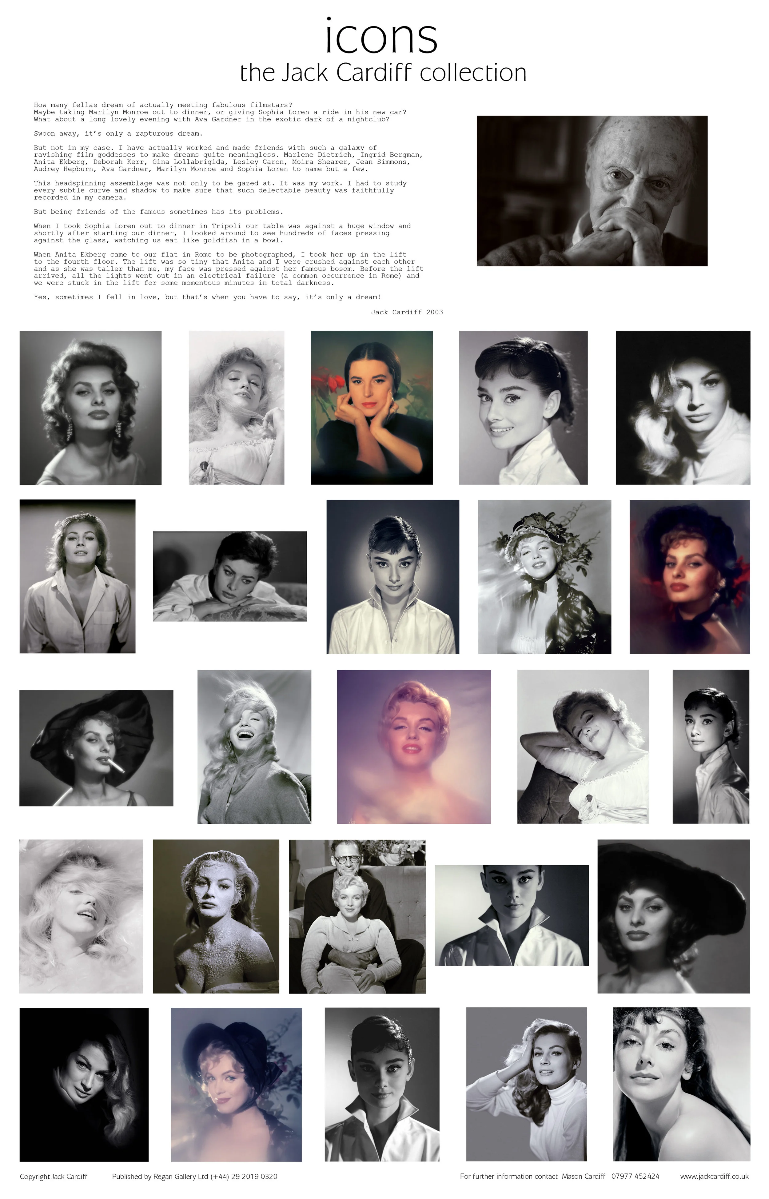 Jack Cardiff icon photography