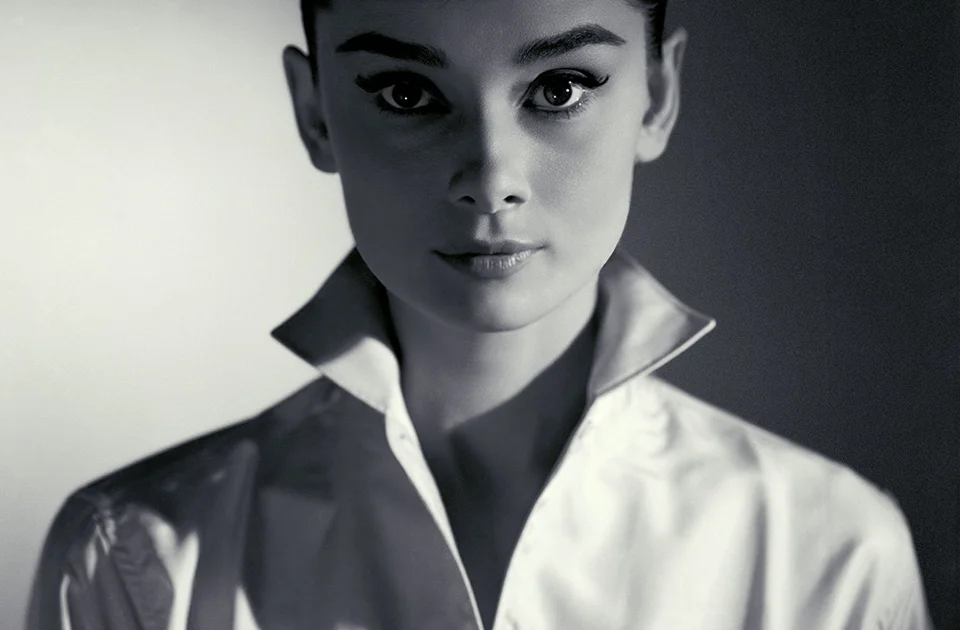Audrey Hepburn by Jack Cardiff. Listen to Simon's story of the discovery and restoration of Jack's remarkable negatives. © Jack Cardiff