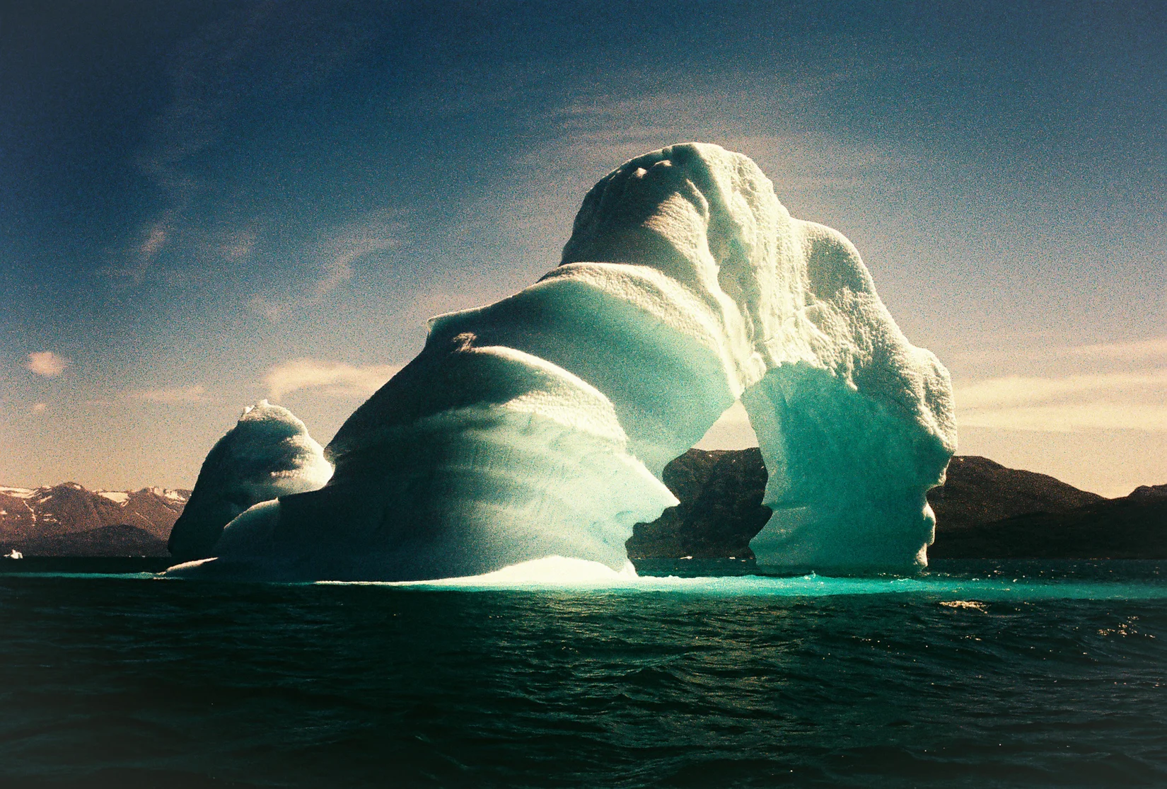Iceberg. Greenland. Leica M6. Fuji rpv Velvia 100 color film..jpg