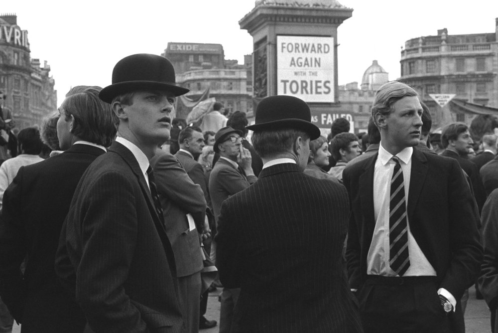 Copy of Trafalgar Square, London. 1969