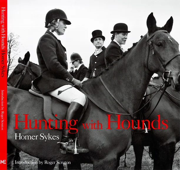 HOMER SYKES HUNTING WITH HOUNDS book cover