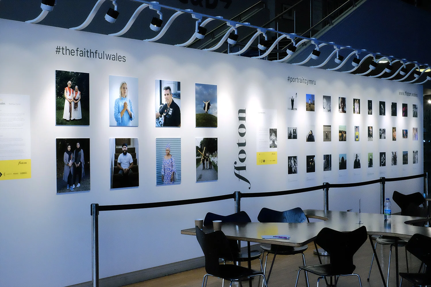 Ffoton’s #portraitcymru exhibition in Aberystwyth featured the work of 11 participating photographers from around Wales