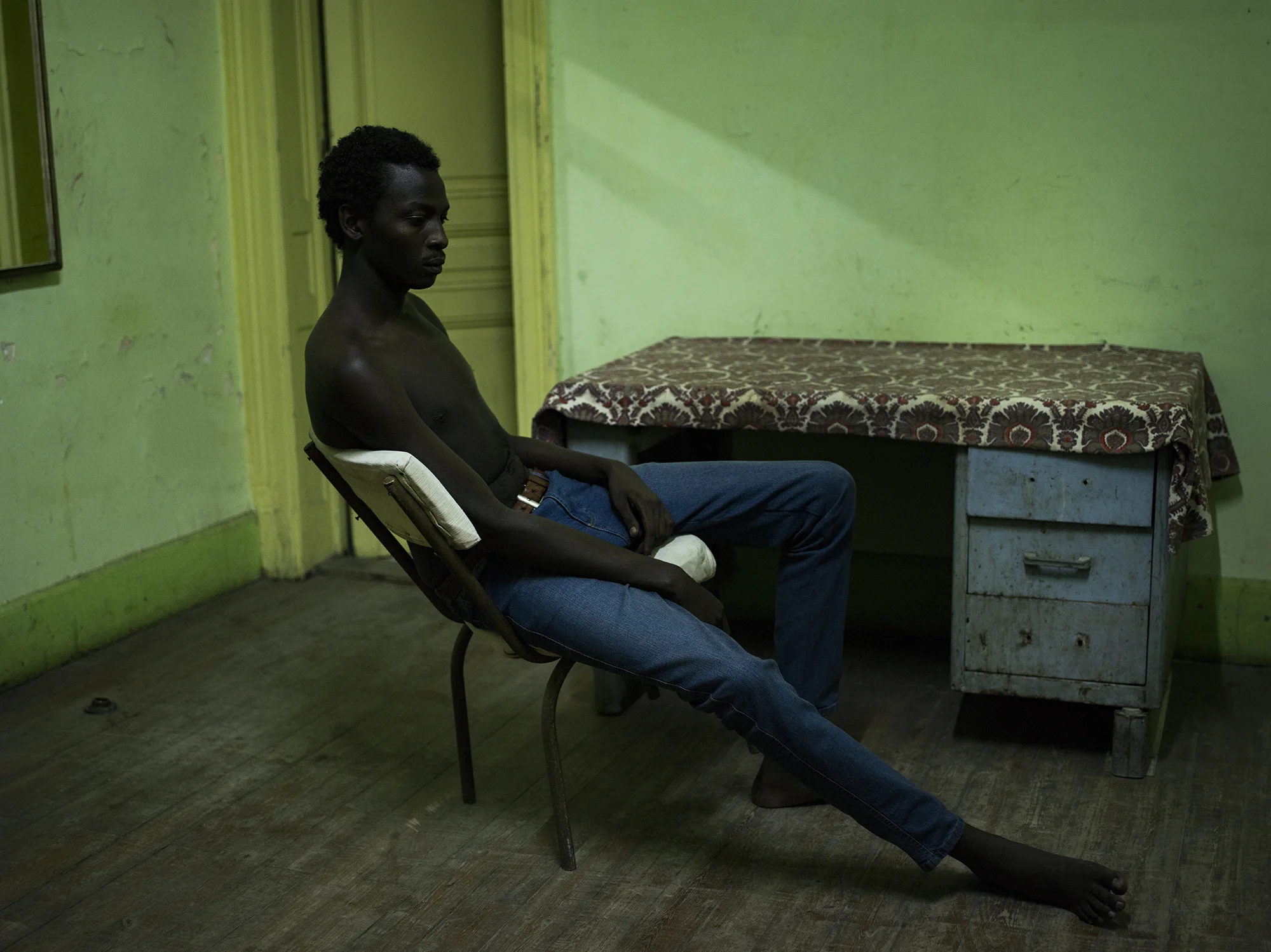 Portrait included in the 2018 Taylor Wessing Photographic Portrait exhibition. © Mohamed Hassan