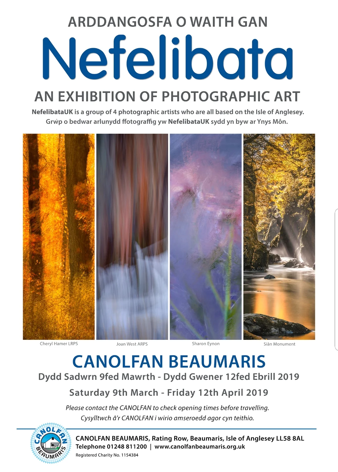 Nefelibata exhibition poster