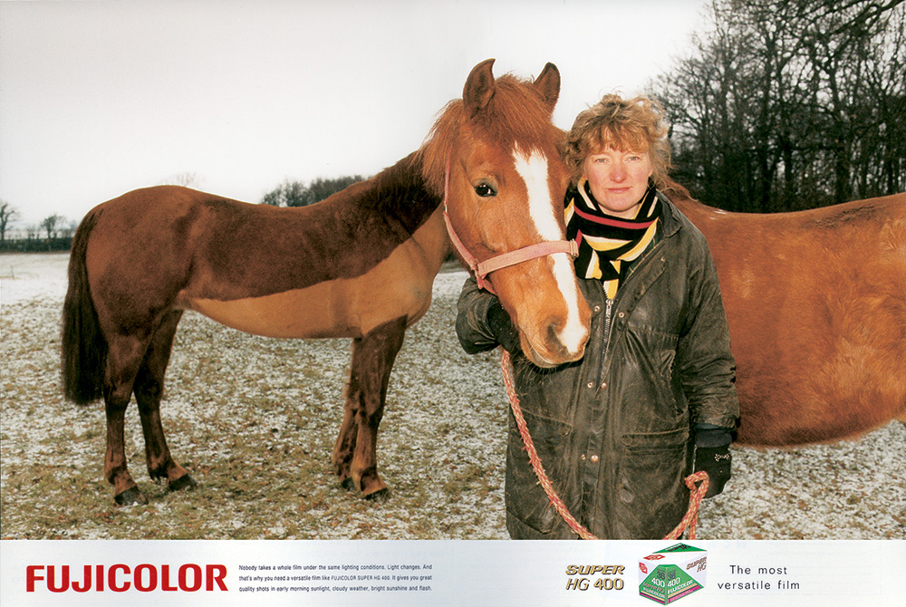 Fujicolor Horse Ad