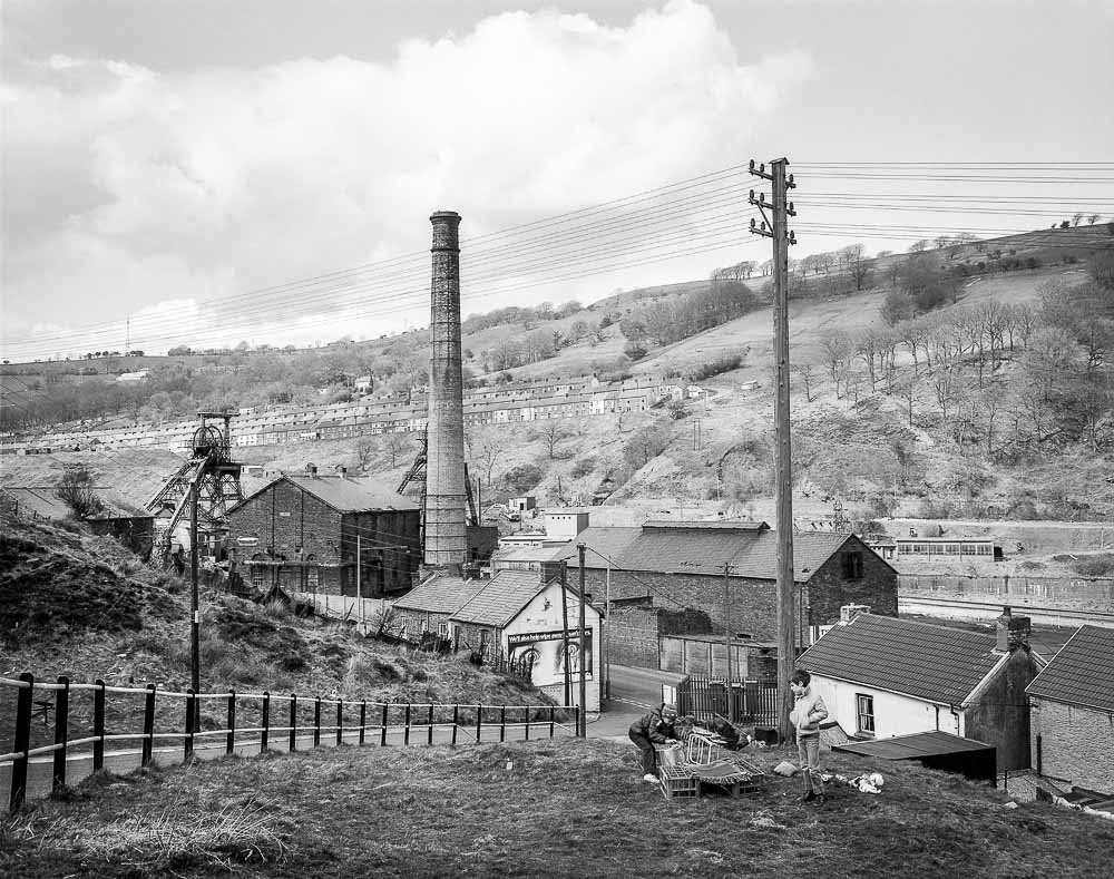 Lewis Merthyr colliery, Trehafod, South Wales, 1984
