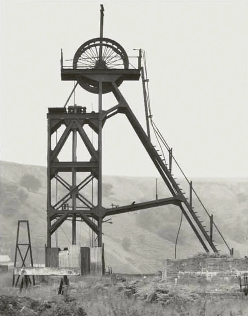 Bernd and Hilla Becher: Blaenserchan Colliery, Pontypool, South Wales, GB, 1966 © Estate Bernd &amp; Hilla Becher, represented by Max Becher, courtesy Die Photographische Sammlung/SK Stiftung Kultur – Bernd und Hilla Becher Archive, Cologne, 2019