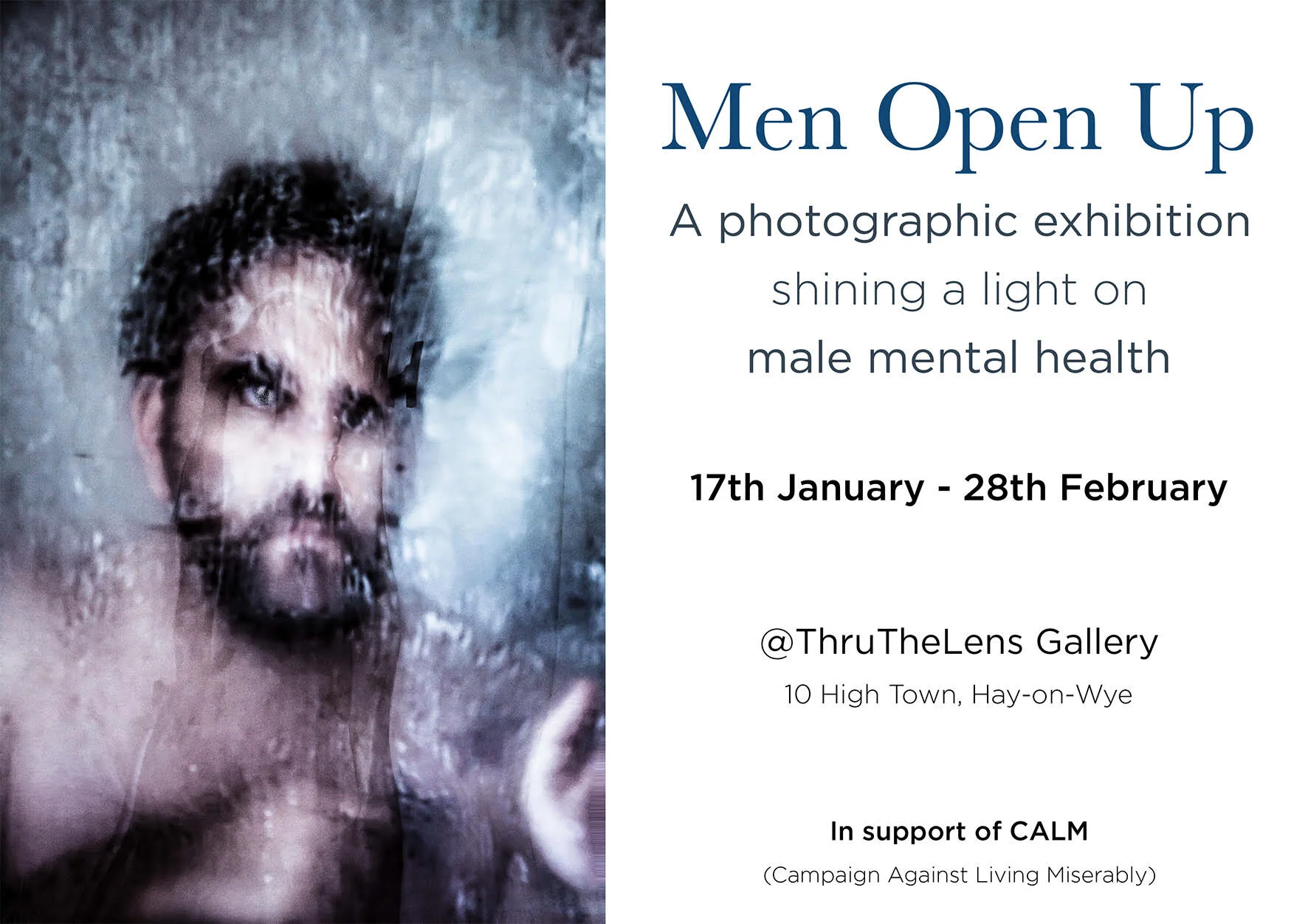Men Open Up - flyer