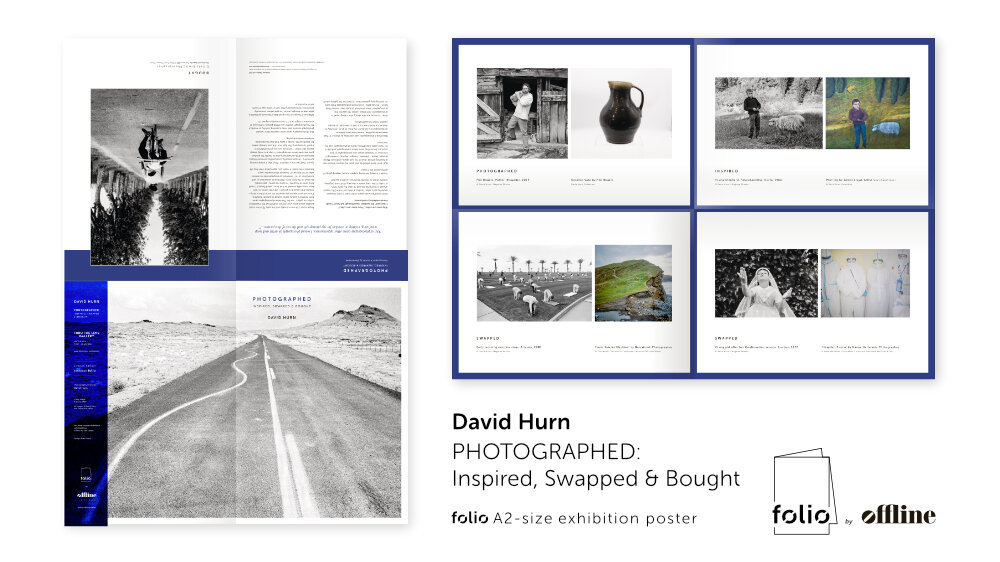 FOLIO exhibition poster that will accompany the show.