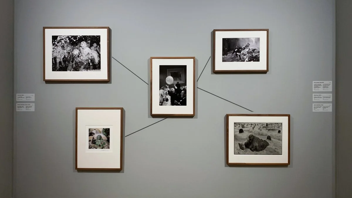 The 'David Hurn: SWAPS' exhibition in National Museum Cardiff, October 2021. Image © Brian Carroll