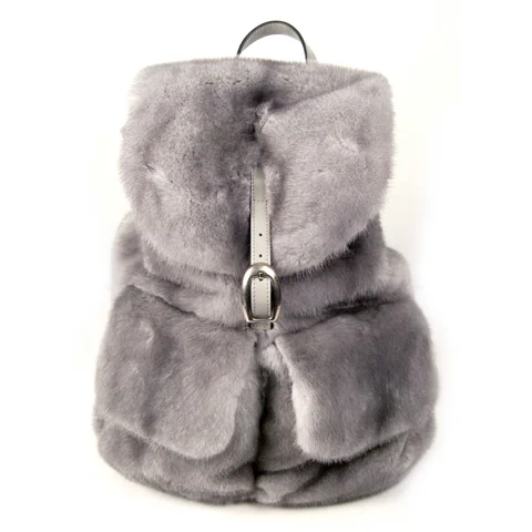 Smokey Mink Backpack — Caroline Furs