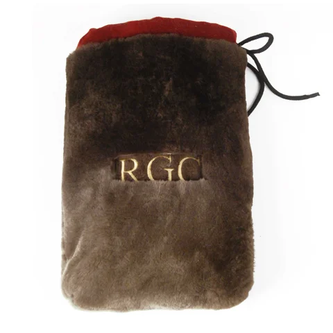 Sheared Beaver Gift Bag