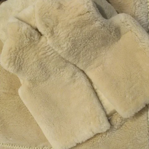 Natural Sheared Beaver Vest