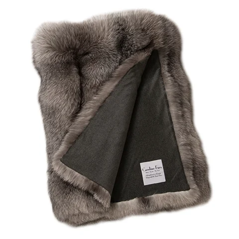 Grey Fox Throw