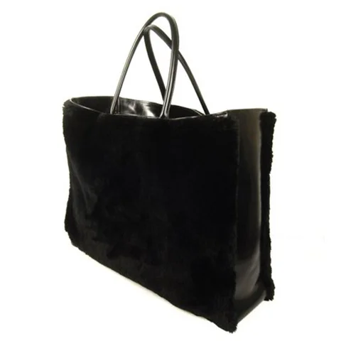 Sheared Beaver Tote