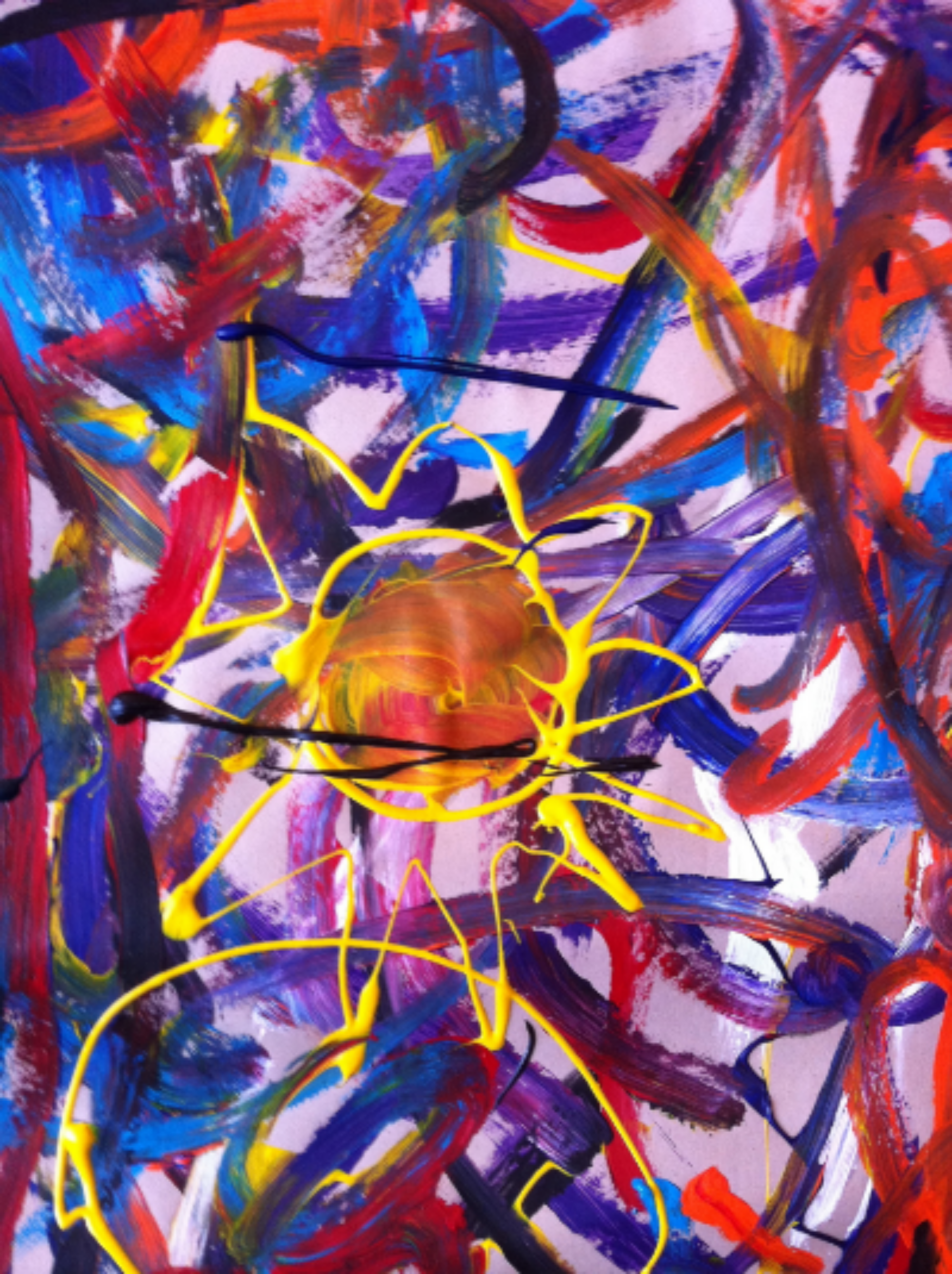 Expression that emerged unexpectedly ~ 10-year-old boy
