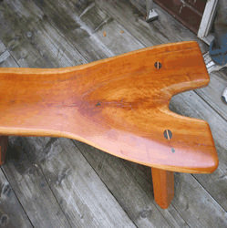 Cherry Width: 23" Length: 52" Height: 16 1/2" Weight: 60lbs