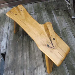Catalpa Width: 18 1/2" Length: 63" Height: 17" Weight: 40lbs