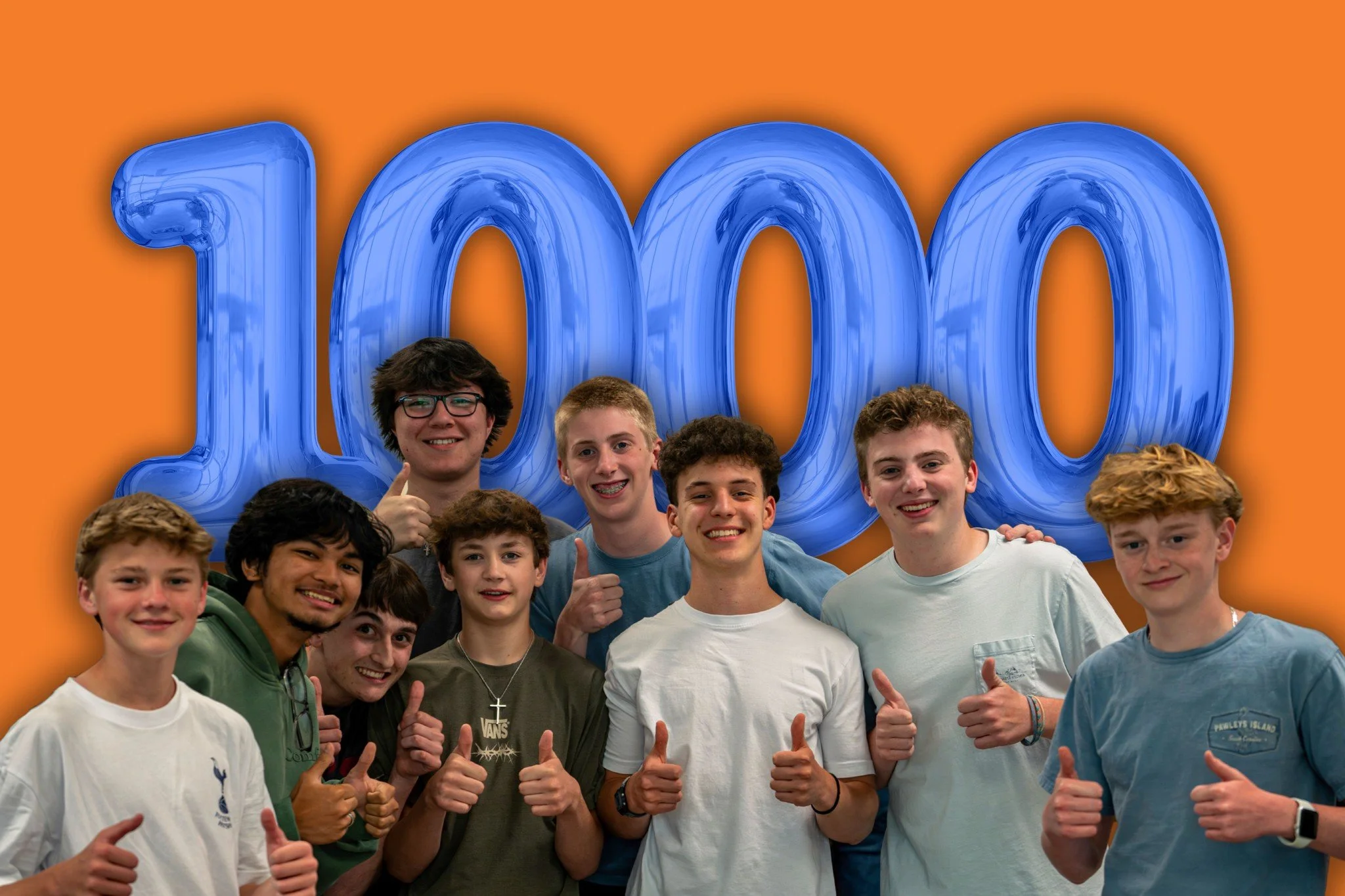 🥳 Celebrating 1,000 YCI Club Interest Form submissions since the beginning of summer! 😎
&bull;
We're blown away by God's kindness! This morning at @ck_ministries Crossroads Summer Camp, a high school student from Franklinton, Louisiana, became the 