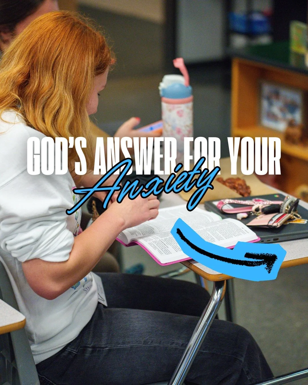 There is hope for your anxious mind. 🧠
&bull;
Dive into our brand-new &ldquo;Seek First&rdquo; Bible study! Just tap &ldquo;YCI On YouVersion&rdquo; in our bio to get started. 📖
&bull;
Want to start a YCI club at your school? DM us or hit the link 