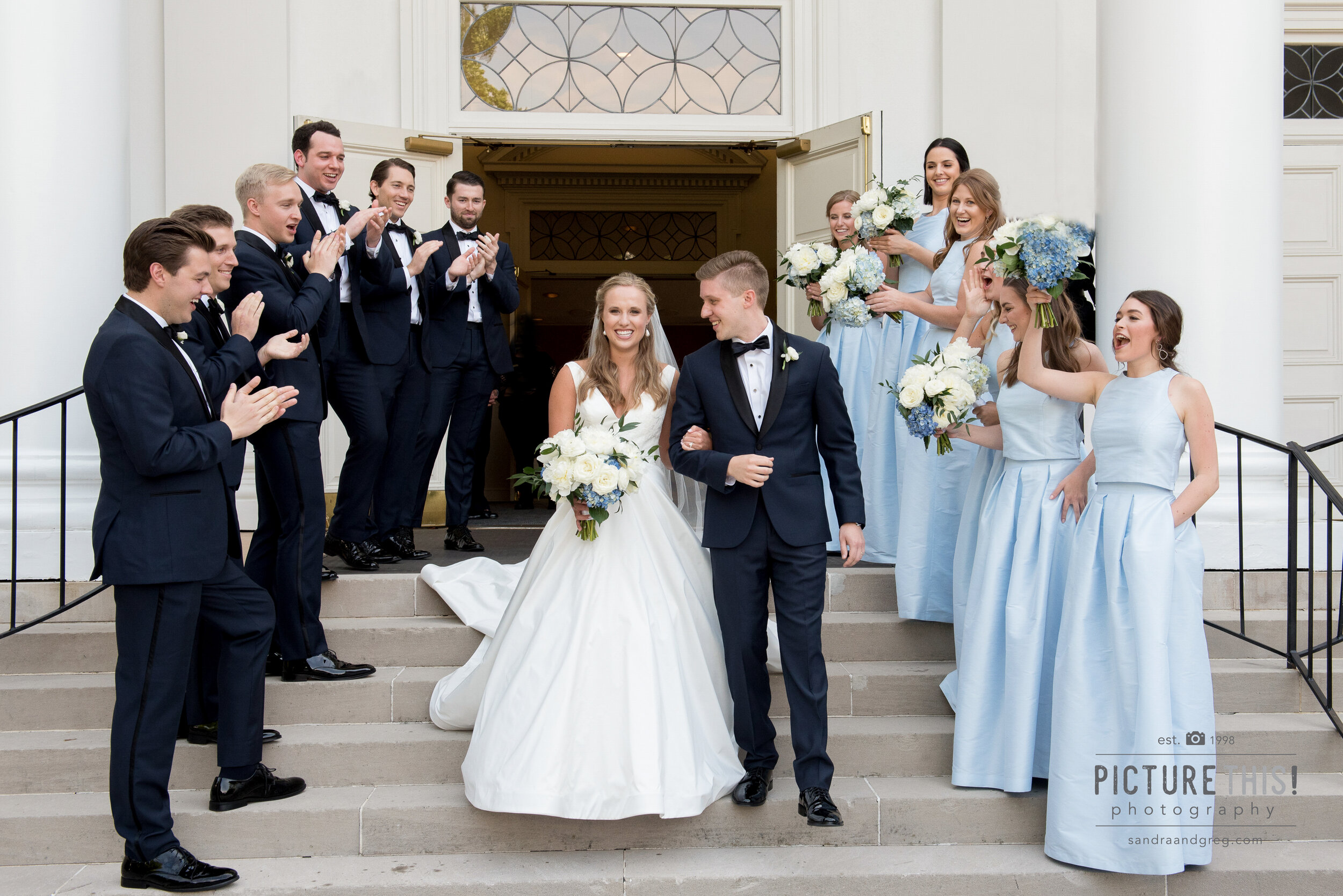 Caroline &amp; Jared at Peachtree Presbyterian Church