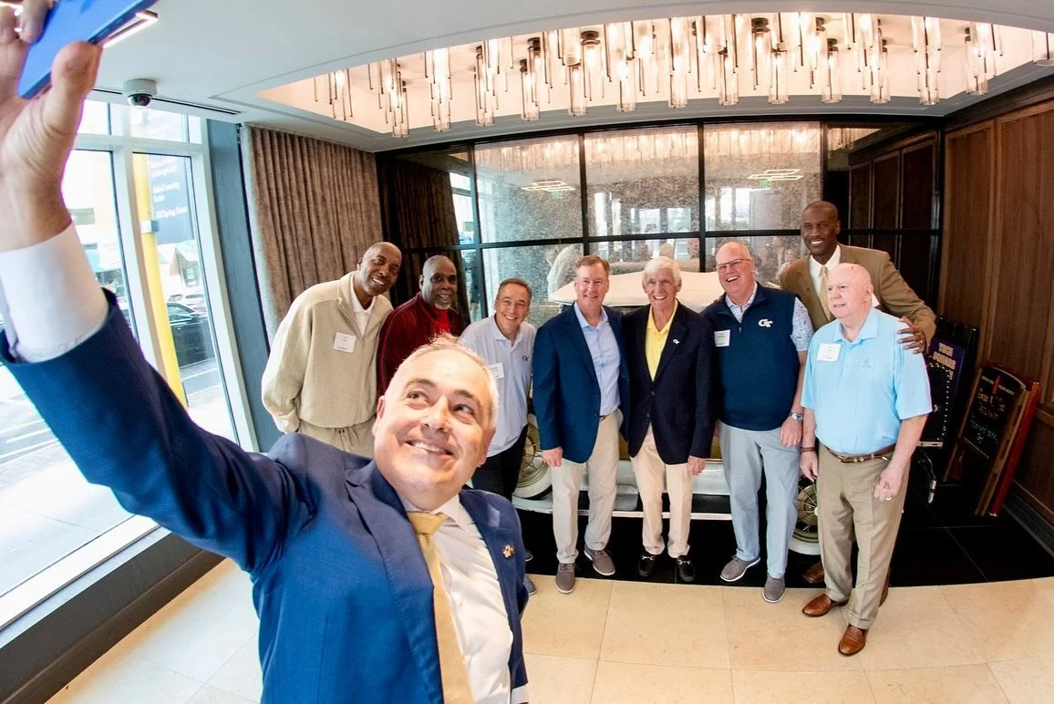 We’ve had a busy October! 
This past weekend was Georgia Tech Homecoming and we photographed the VIP reception with President Cabrera, Coach Bobby Cremins and the legendary class of ‘85 ACC basketball champions. Alumni from 1965 to 2015 r
