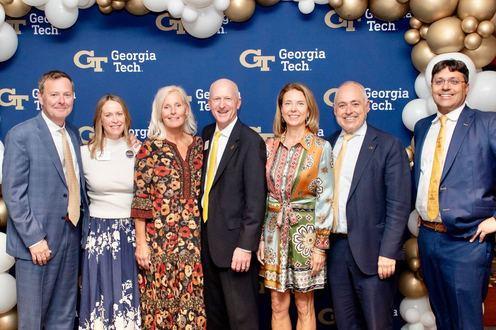 Well, it seems that we are officially Ga. Tech President Cabrera&rsquo;s paparazzi for his farewell tour! The events continued on the busy Tech Homecoming weekend, where we documented the VIP Reunion Committee receptions, their generous donations to 