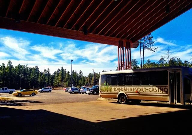 For this Time Travel Tuesday I offer to you, a morning view of blue, as seen by mine eyes of two...whilst traveling West to do what I do best... 😉🎵🥁 #DrumLife #Traveller #PoetDidntKnowIt #Tuesday #HondahCasino #Arizona #Pinetop #Apache #Bus #TimeT