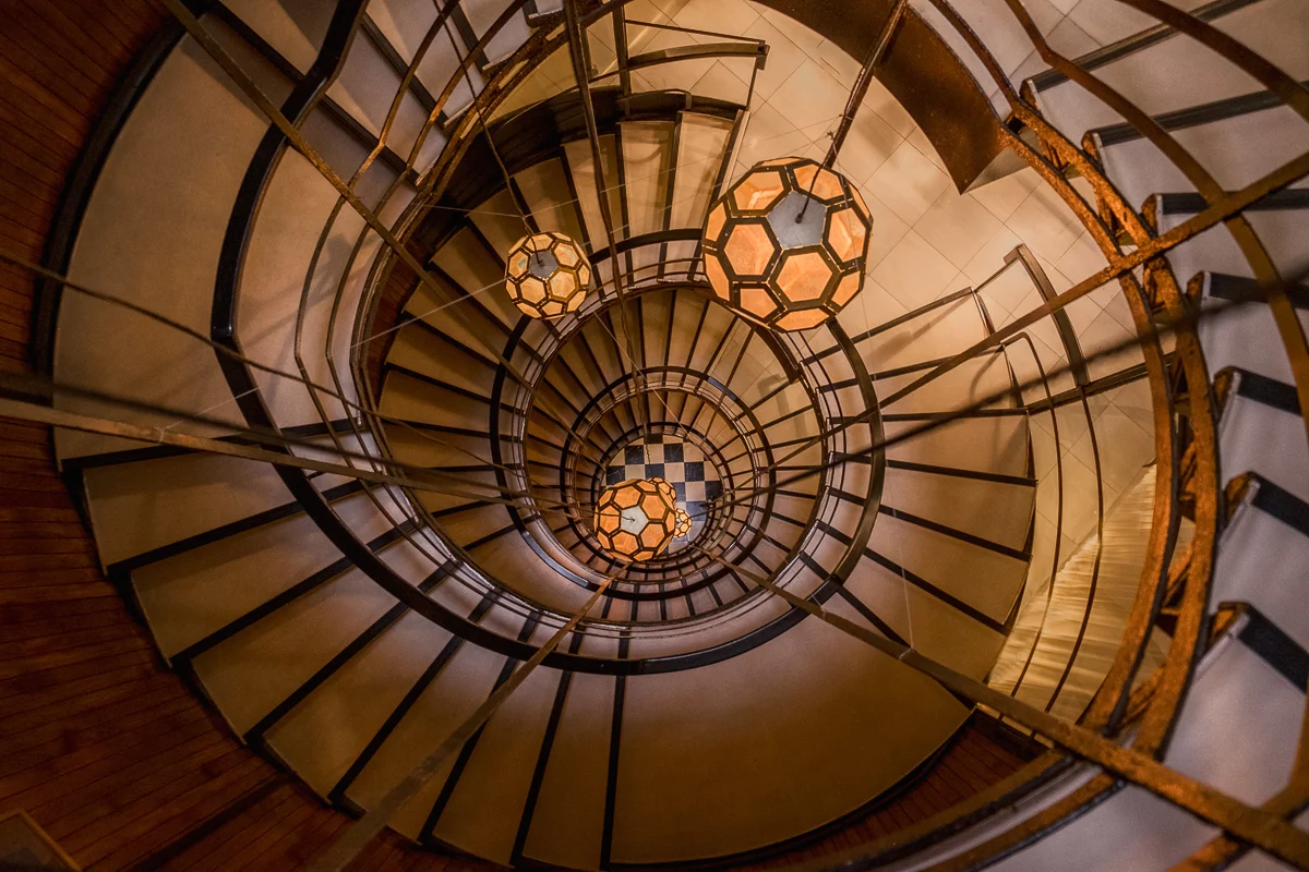 Stairway Cotton House Barcelona Spain