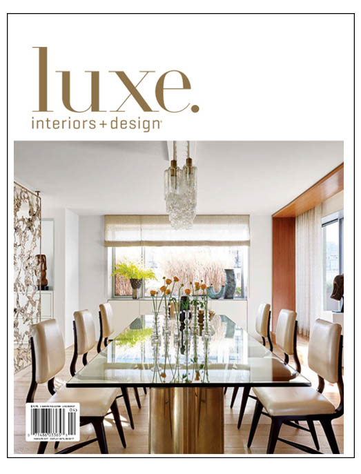 Press feature in Luxe Magazine March/April 2017 issue featuring Grant K. Gibson with photography by Kathryn MacDonald Photography