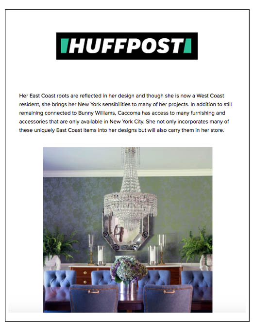 Huffington Post online article featuring Allison Caccoma with photography by Kathryn MacDonald
