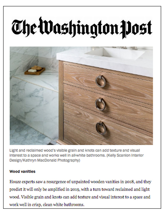 The Washington Post online article featuring Kelly Scanlon with photography by Kathryn MacDonald