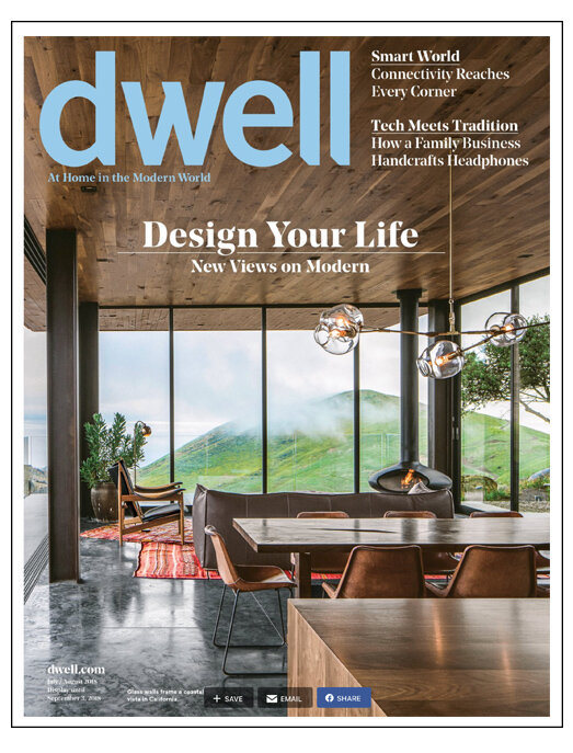  Dwell Magazine issue August 2018 featuring Grant K. Gibson with photography by Kathryn MacDonald Photography 