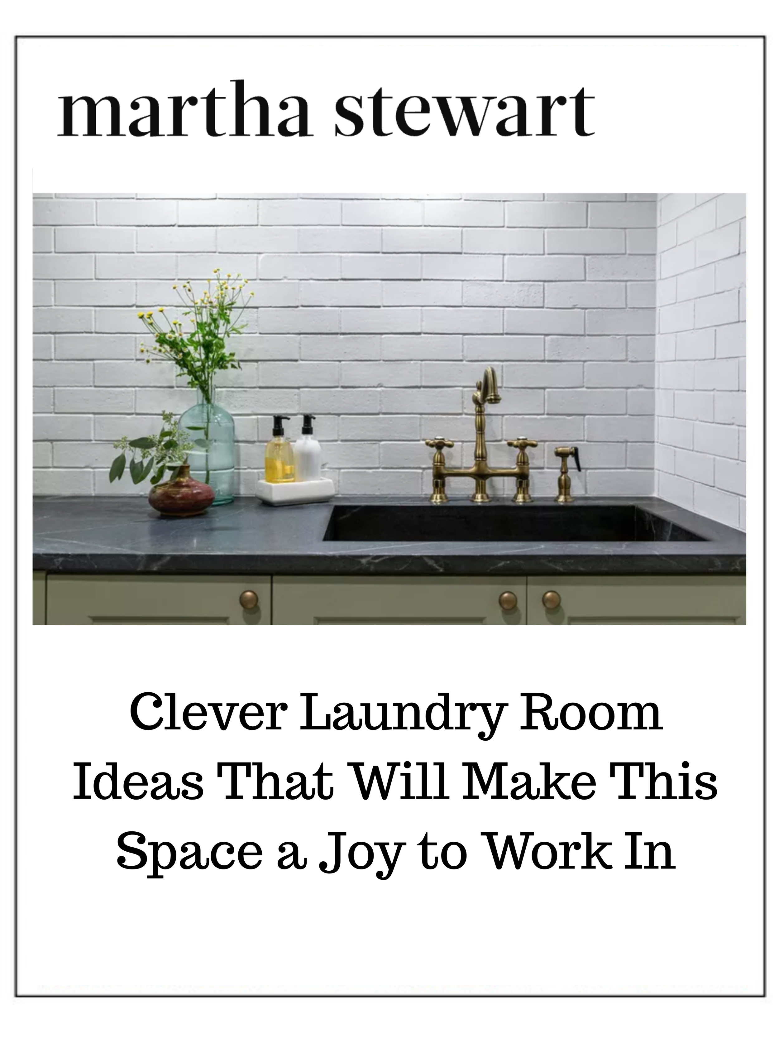 Martha Stewart Feature